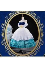 2XXT Cosplay Uma Musume Pretty Derby Vivlos Bride Wedding Formal Dress Cosplay Costume